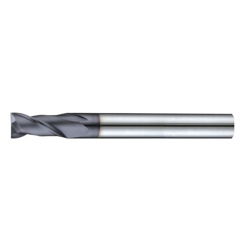 Fresa a codolo - S202F - 7Leaders Corp. - integrale / rivestita / per acciaio temperato