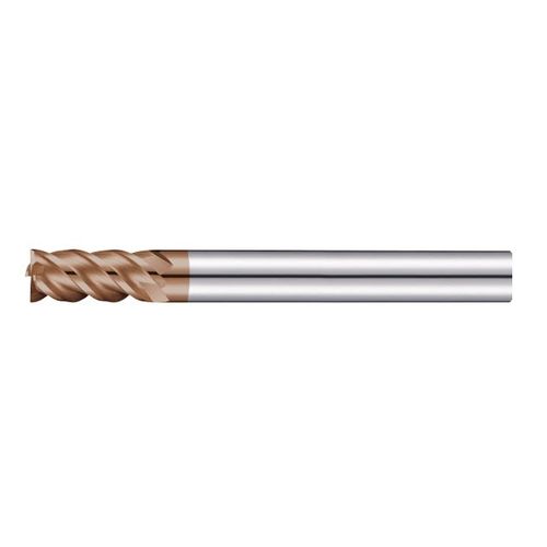 Fresa a codolo - S665TX - 7Leaders Corp. - integrale / rivestita / per acciaio temperato