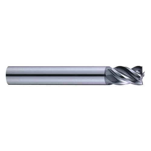 Fresa a codolo - E114X series - 7Leaders Corp. - integrale / rivestita / per acciaio temperato