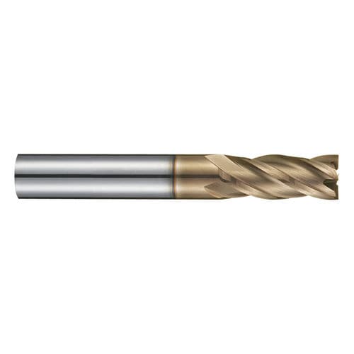 Fresa di finitura - E164TX series - 7Leaders Corp. - integrale / rivestita / per acciaio temperato