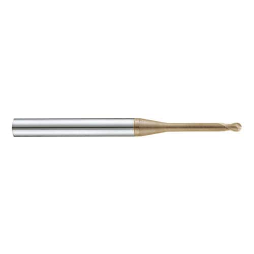 Fresa di testa semisferica - F695TX series - 7Leaders Corp. - a codolo / integrale / rivestita