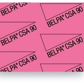Foglio di guarnizione in gomma - BELPA CSA 28  - Juntas Industriales y Navales - in cartone / di gas / acqua potabile
