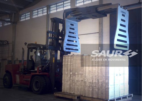 Pinza per movimentazione per carrello elevatore - Saur - per balle