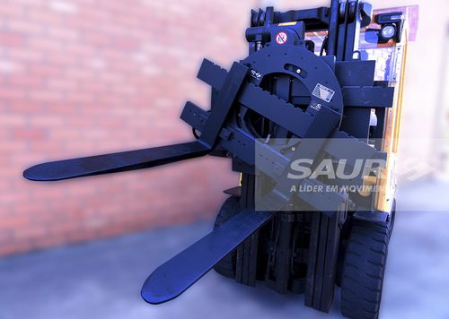 Forca per pallet rotativa - Saur - per carrello elevatore