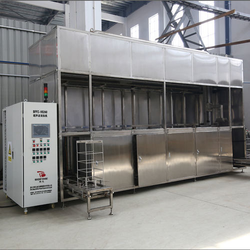Macchina per pulizia ad ultrasuoni - Zhejiang Bofine Power Equipment Co.,Ltd. - a solvente / automatica / di processo
