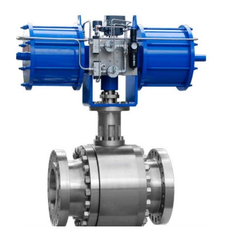 Valvola a sfera - R5  - Wuxi Smart Auto-control Engineering Co., Ltd. - a comando pneumatico / con attuatore elettrico / di controllo