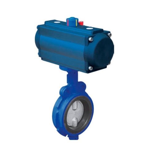 Valvola a farfalla - F2  - Wuxi Smart Auto-control Engineering Co., Ltd. - a comando pneumatico / con attuatore elettrico / di controllo