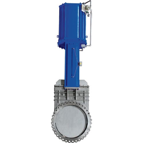 Valvola a saracinesca - Z8-9 - Wuxi Smart Auto-control Engineering Co., Ltd. - con attuatore elettrico / di controllo / per fango