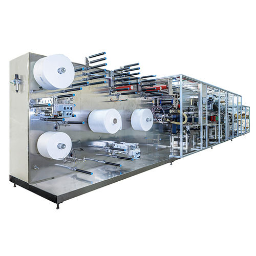Linea di produzione automatica - GM-088M - Xiamen Gachn Technology Co.,Ltd. - per mascherine chirurgiche / controllata da PLC
