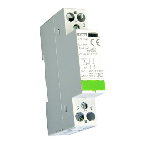Contattore di motore - VS220 series - ELKO - elettromagnetico / trifase / su guida DIN