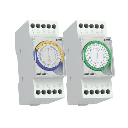 Interruttore orario analogico - ATS-2DR - ELKO - meccanico / su guida DIN
