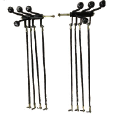 Leva di comando con impugnatura - LJ156  - Luoyang yellow river flexible shaft controller