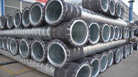 Tubo rigido per gas - Shandong Donghong pipe Industry Co., Ltd - in acciaio / in acciaio galvanizzato / per applicazioni minerarie