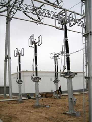 Interruttore-sezionatore ad alta tensione - JW8A/8B-550 - Henan ping high electric co., LTD. - DC / AC / di messa a terra