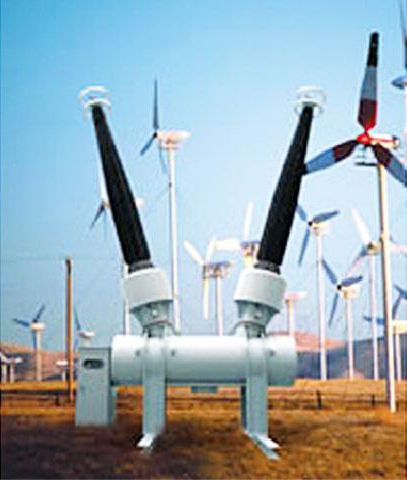 Interruttore automatico isolato al gas SF6 - LW55B-550/Y6300-63 - Henan ping high electric co., LTD. - trifase / AC / ad alta potenza