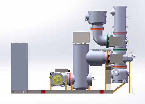 Quadro di distribuzione isolato al gas SF6 - ZF12B - Henan ping high electric co., LTD. - trifase / AC / ad alta tensione