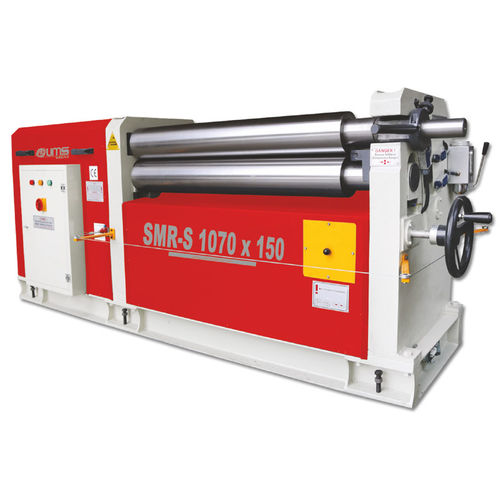 Curvatrice elettrica - SMR - S series - UMS MAKİNA - per lamiere / a 3 rulli trascinatori / digitale