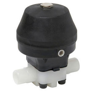 Valvola a membrana - 485 series - SED Flow Control GmbH - a comando pneumatico / in plastica / di trasferimento