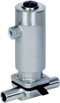 Valvola a membrana - 207 series - SED Flow Control GmbH - a comando pneumatico / in acciaio inossidabile / a 2/2 vie
