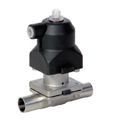 Valvola a membrana - KMA 195 - SED Flow Control GmbH - a comando pneumatico / di controllo / in acciaio inossidabile