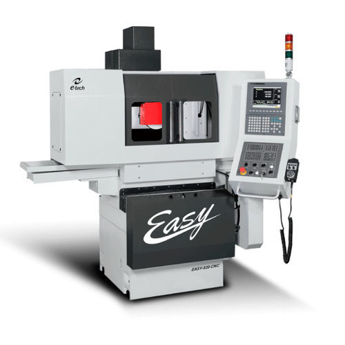 Rettificatrice piana - EASY  - E-tech Machinery - per pezzi da lavorare / per profilati metallici / CNC