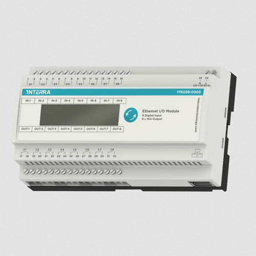 Modulo I/O digitale - ITR208-0005 - Interra - Ethernet / 8 canali / di sicurezza