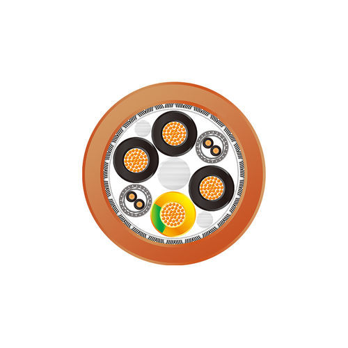 Cavo elettrico di alimentazione - LONGFLEX® SERVO 317 CY - Zhaolong Interconnect - DIN / cordato a trefoli / in rame