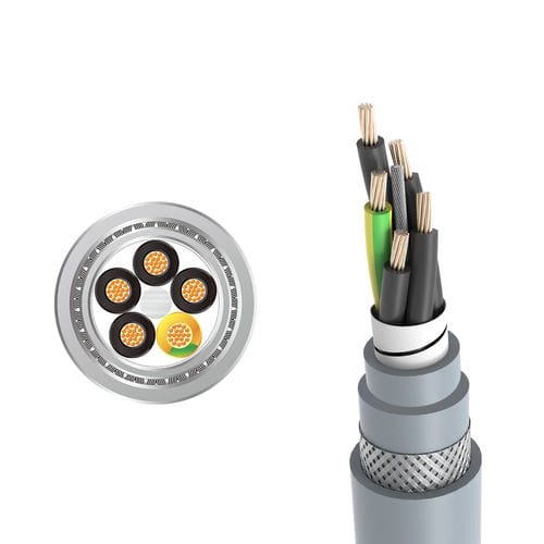 Cavo elettrico di alimentazione - LONGFLEX® CHAIN FD 430 CY  - Zhaolong Interconnect - DIN / blindato / rotondo
