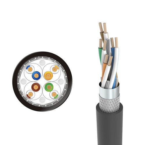 Cavo elettrico CAT 5e - LONGTRONIC&reg; - Zhaolong Interconnect - di dati / Ethernet / cordato a trefoli