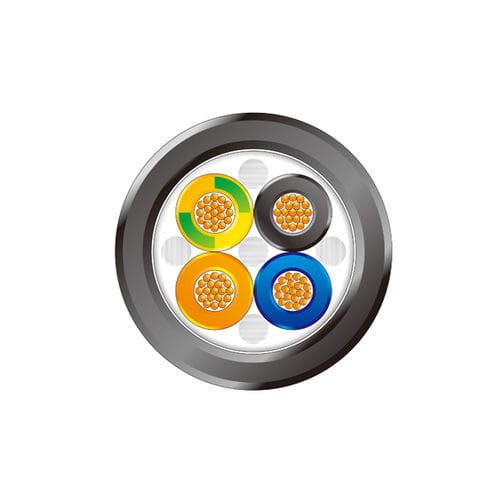 Cavo elettrico di alimentazione - H05VV-F - Zhaolong Interconnect - cordato a trefoli / in rame / di comando
