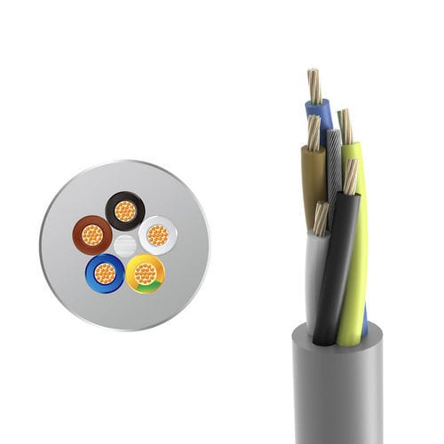 Cavo elettrico di alimentazione - LONGFLEX® MC 411 - Zhaolong Interconnect - DIN / resistente all'olio / cordato a trefoli