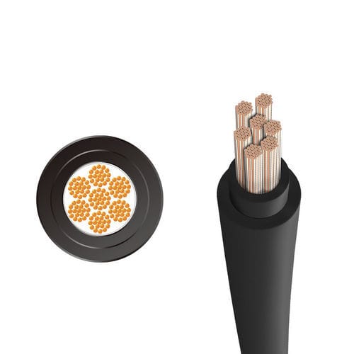 Cavo elettrico di alimentazione - LONGFLEX® CHAIN FD 403 - Zhaolong Interconnect - resistente all'olio / cordato a trefoli / in rame
