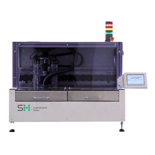 Macchina di depannelizzazione per schede PCB compatta - LOW Mini - Systemtechnik Hölzer GmbH