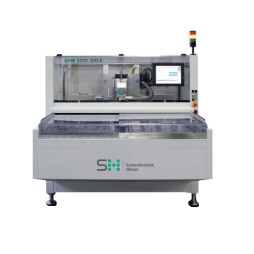 Macchina di depannelizzazione per schede PCB laser - LOW XL - Systemtechnik Hölzer GmbH