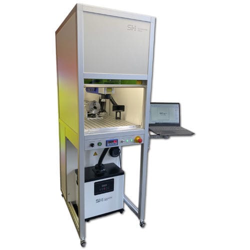 Sistema di marcatura laser - LAS 28 - Systemtechnik Hölzer GmbH - laser a fibra / per materie plastiche / in alluminio