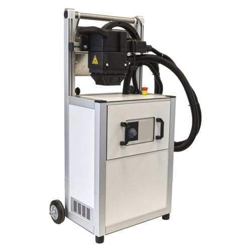 Macchina di marcatura laser - LAS 23 - Systemtechnik Hölzer GmbH - mobile / compatta / industriale