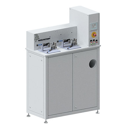 Banco di prova di fughe - Poppe + Potthoff Maschinenbau GmbH - di pressione ad impulsi / automatizzato / per plastica