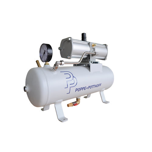 Booster a pistone - PPM - Poppe + Potthoff Maschinenbau GmbH - di azoto / di aria compressa / antideflagrante