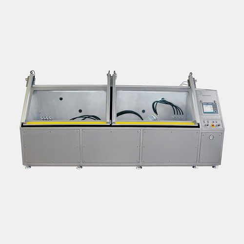 Banco per test di fughe - PPM - Poppe + Potthoff Maschinenbau GmbH - di portata / automatico / per tubi flessibili