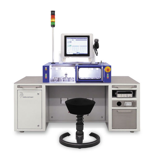 Tester di tenuta pneumatico - PPM - Poppe + Potthoff Maschinenbau GmbH - di portata / idraulico / per valvole