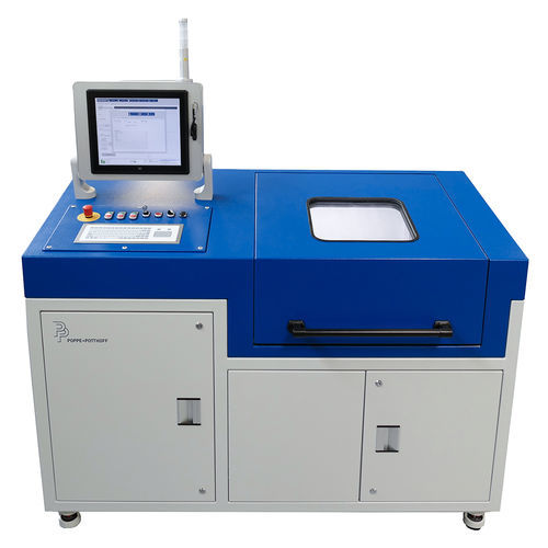 Banco di prova di rottura - Poppe + Potthoff Maschinenbau GmbH - automatico / controllabile tramite PC / per recipiente sotto pressione