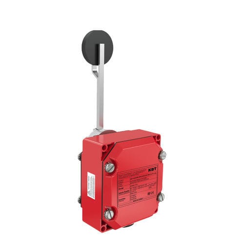 Contatto di fine corsa con leva a rotella con ritorno - NSR55-PS3 - KBT Elektrik - per trasportatore / micro / resistente alla corrosione