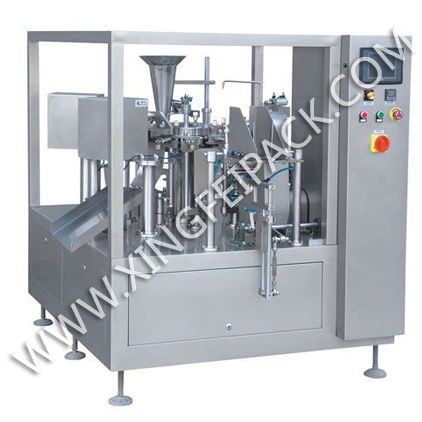Riempitrice-opercolatrice automatico - XFG-200 - Shanghai Xingfei Packaging Machinery Co., Ltd. - per sacchi / per liquidi / per polvere