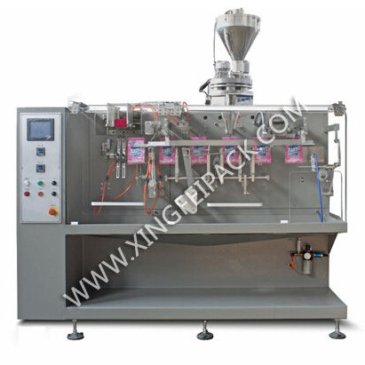 Macchina di confezionamento automatica - XFSG-180 - Shanghai Xingfei Packaging Machinery Co., Ltd. - orizzontale / per liquidi / in granuli