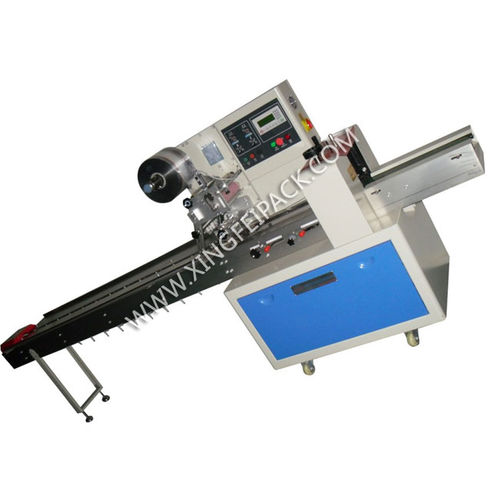 Macchina di confezionamento flowpack - XF-Z 250 - Shanghai Xingfei Packaging Machinery Co., Ltd. - automatica / orizzontale / per sacchi