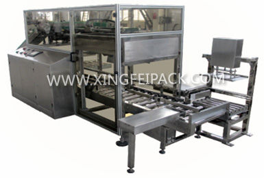 Incassatrice orizzontale - XFC-ZX - Shanghai Xingfei Packaging Machinery Co., Ltd. - automatica / per bottiglie in vetro / per sacchi