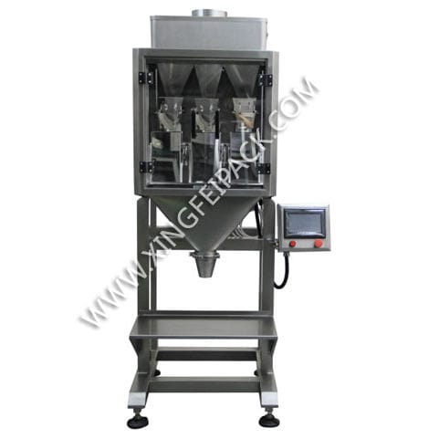 Pesatrice multitesta - XF-C4 - Shanghai Xingfei Packaging Machinery Co., Ltd. - per carne / per polveri / automatica