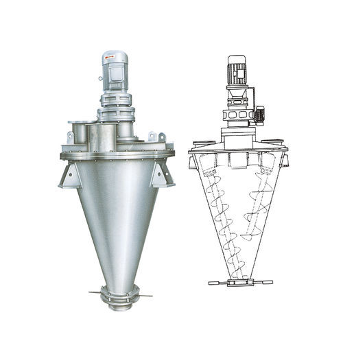 Miscelatore a vite conica - SHJ series - Jiangyin Xinda Medicine And Chemical Machinery Co., Ltd. - batch / per polvere / per l'industria chimica