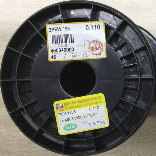 Filo elettrico smaltato - PEW/155 - BAIYIN YIZHI CHANGTONG SUPER MICRO-WIRE COMPANY - in rame / in poliestere / rotondo