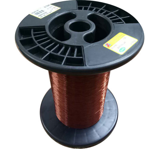 Filo elettrico smaltato - SEIW/180 - BAIYIN YIZHI CHANGTONG SUPER MICRO-WIRE COMPANY - in rame / in poliestere-immide / rotondo
